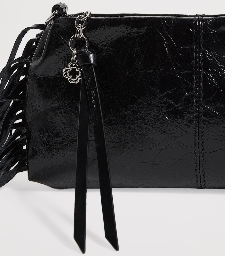 Leather Miss M Clutch Bag