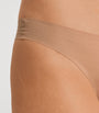 Hanro Beige Invisible Cotton Thong