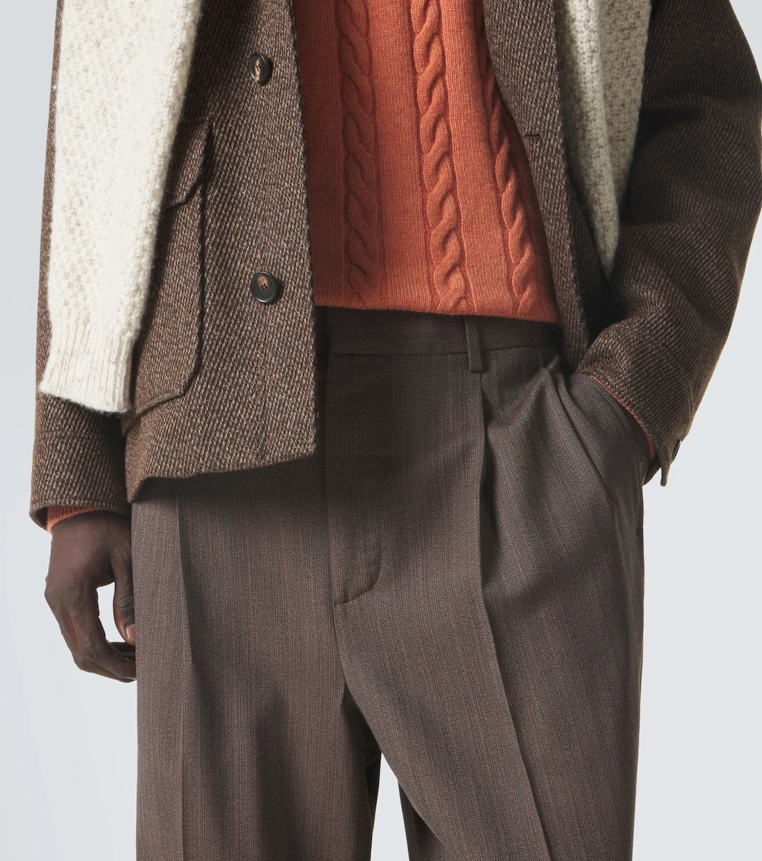 Loro Piana - Isaac virgin wool crêpe straight pants