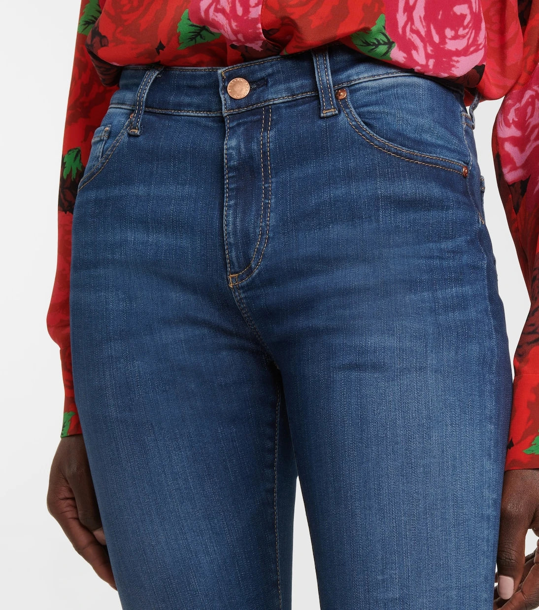 AG Jeans - Mari high-rise skinny jeans
