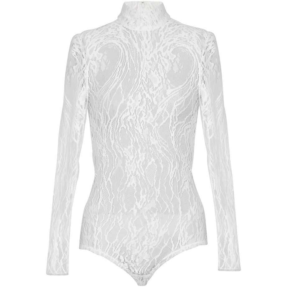 Lace Long-Sleeve Top