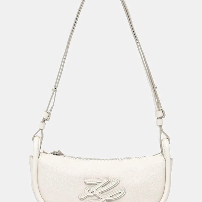 Karl Lagerfeld чанта дамска от кожа K/AUTOGRAPH