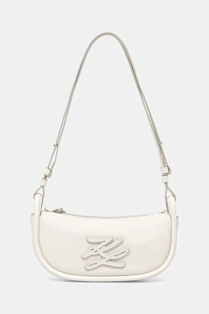 Karl Lagerfeld чанта дамска от кожа K/AUTOGRAPH