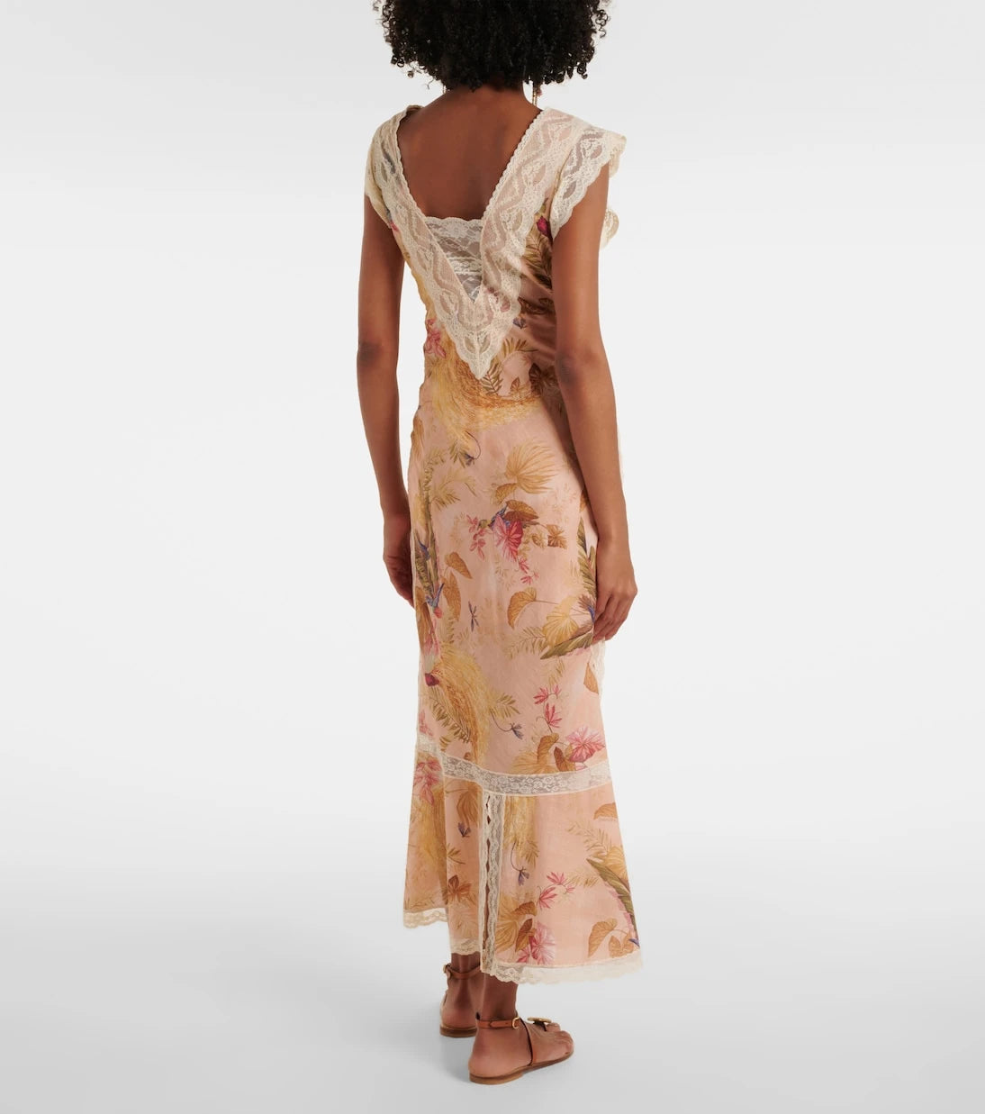 Zimmermann - Ascension floral cotton midi dress