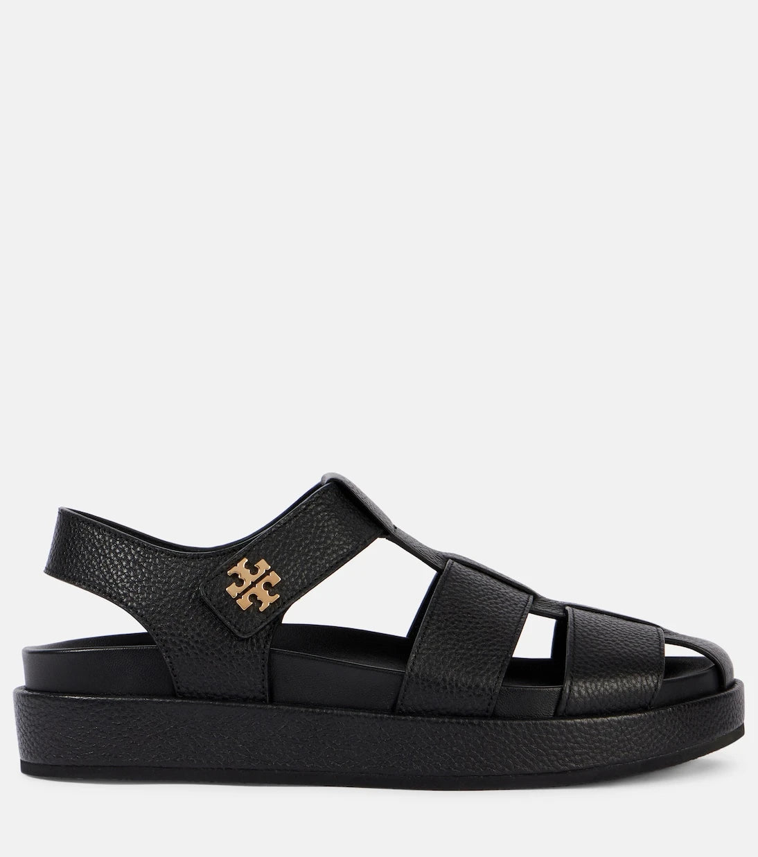 Tory Burch - Double T leather fisherman sandals
