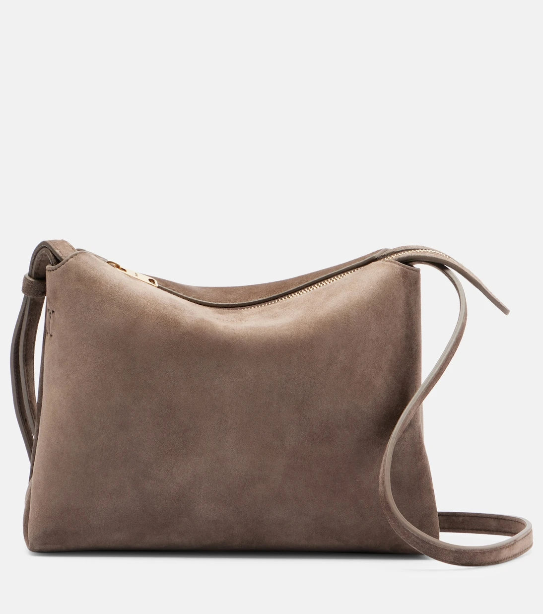 Khaite - Lina suede crossbody bag