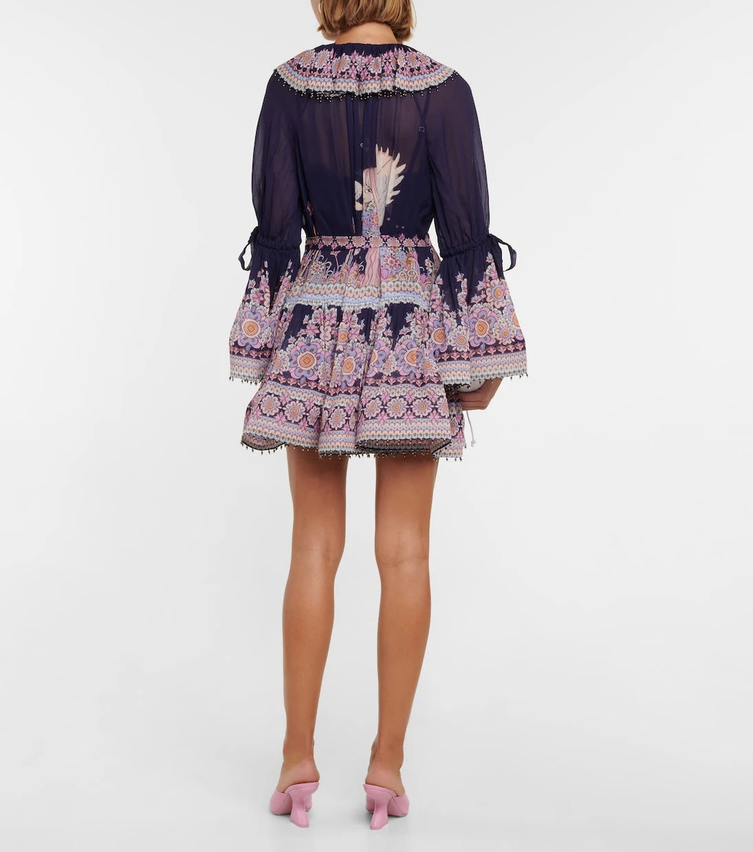 Zimmermann - Celestial Virgo printed minidress