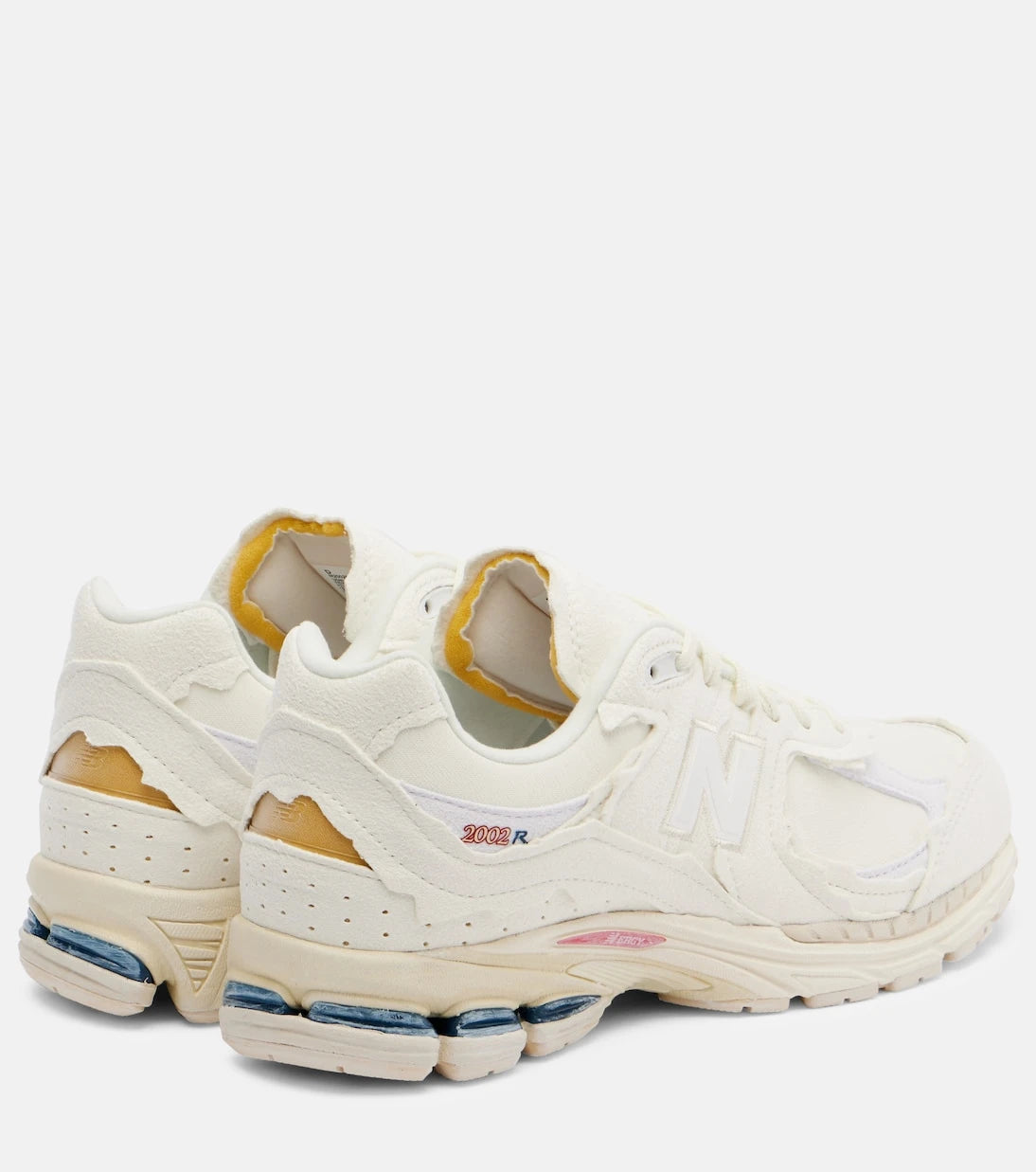 New Balance - 2002R leather and mesh sneakers