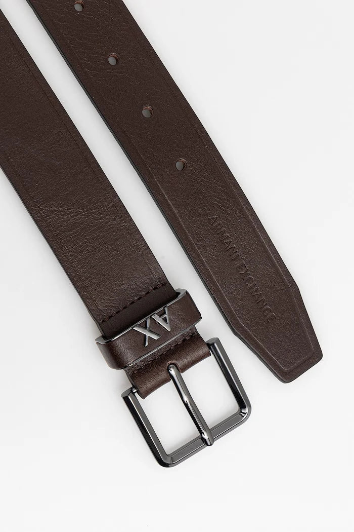 Armani Exchange Erkek Deri Kemer