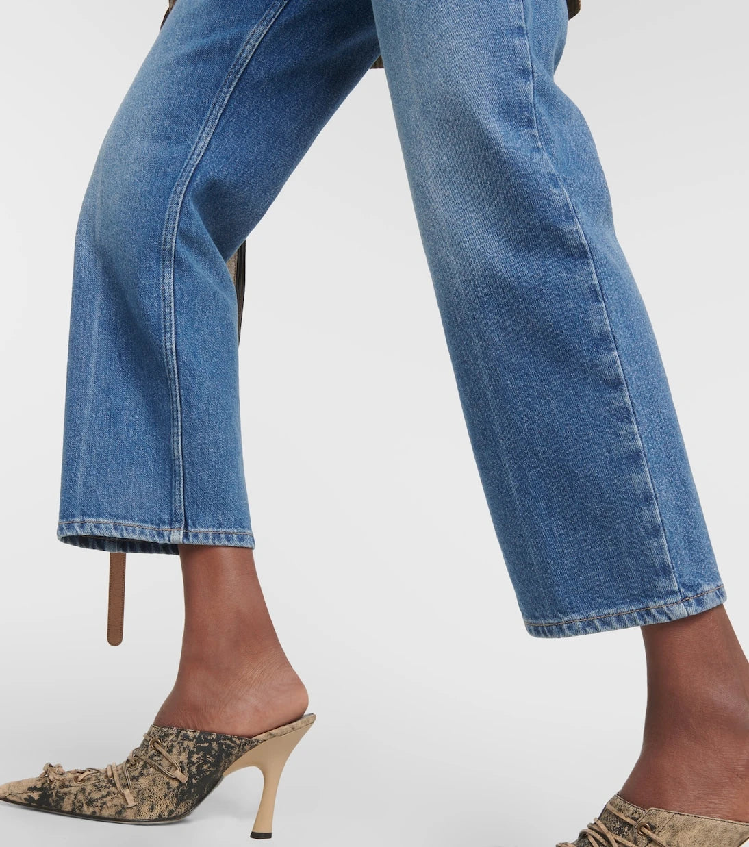 Frame - 70's cropped bootcut jeans
