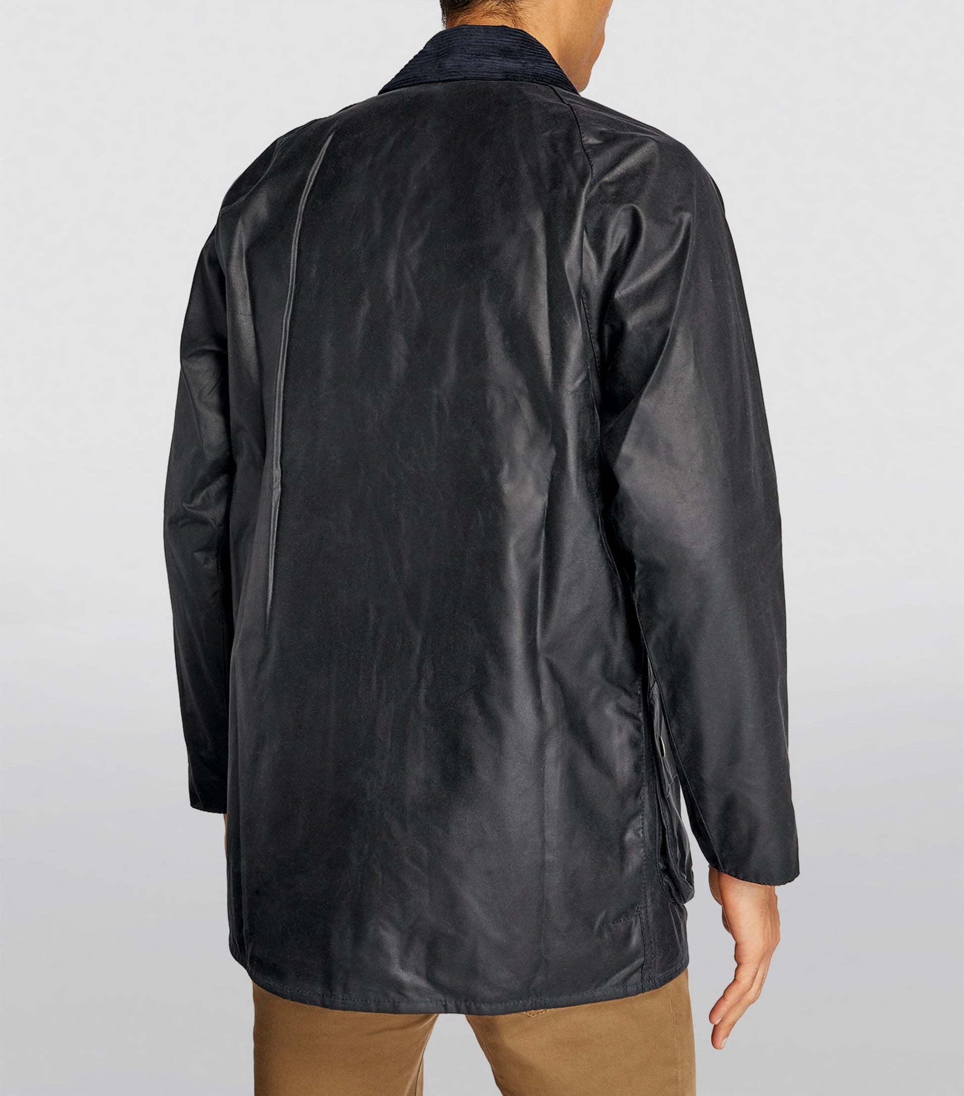 Navy Waxed Beaufort Jacket