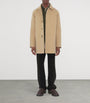 Burberry Yellow Cotton Camden Heritage Short Car Coat