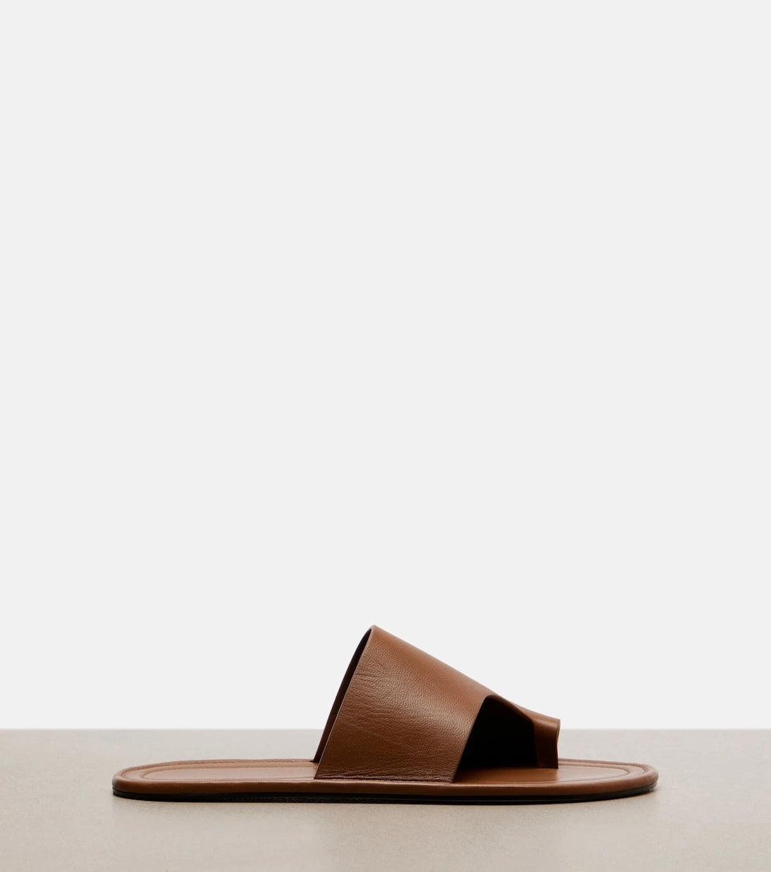 The Row - Malick Thong leather sandals
