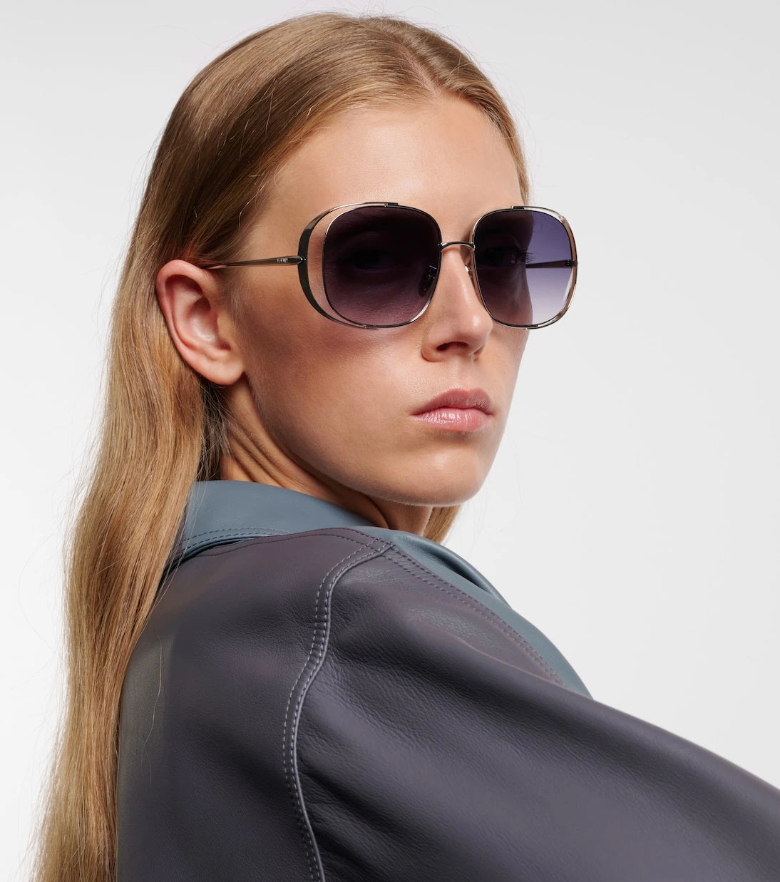 Loewe - Cutout square sunglasses