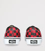 Valentino Garavani Red x Vans Canvas Checkerboard Sneakers