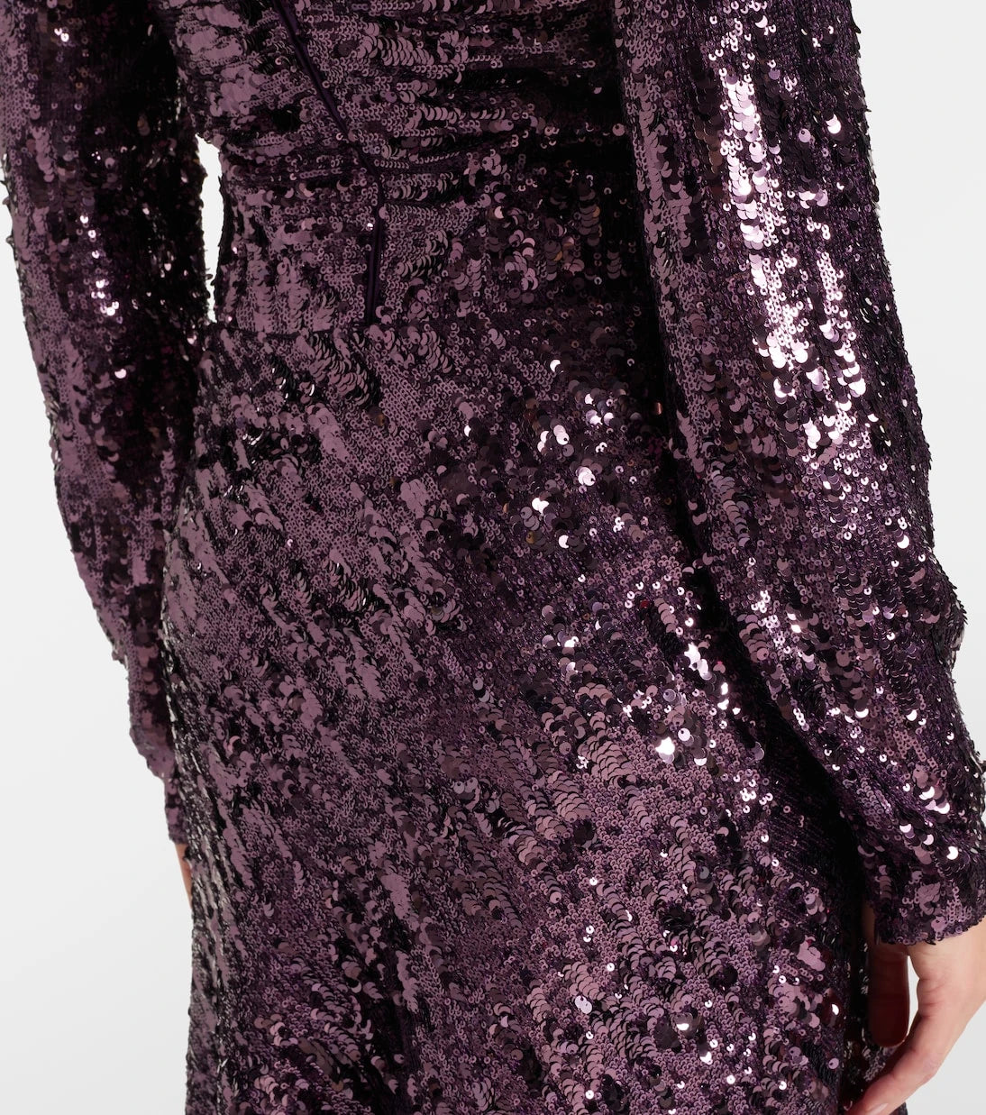 Rabanne - Sequined maxi skirt
