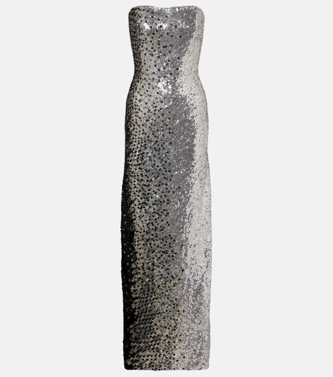 Jenny Packham - Caron sequined strapless gown