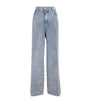 Good American Blue Good Skate Wide-Leg Jeans