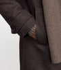 Brown Wool Overcoat