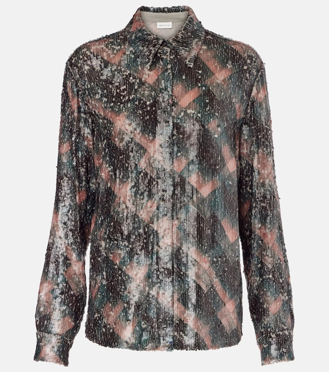 Dries Van Noten - Sequined shirt