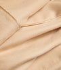 Olivia von Halle Beige Cashmere Logan Robe