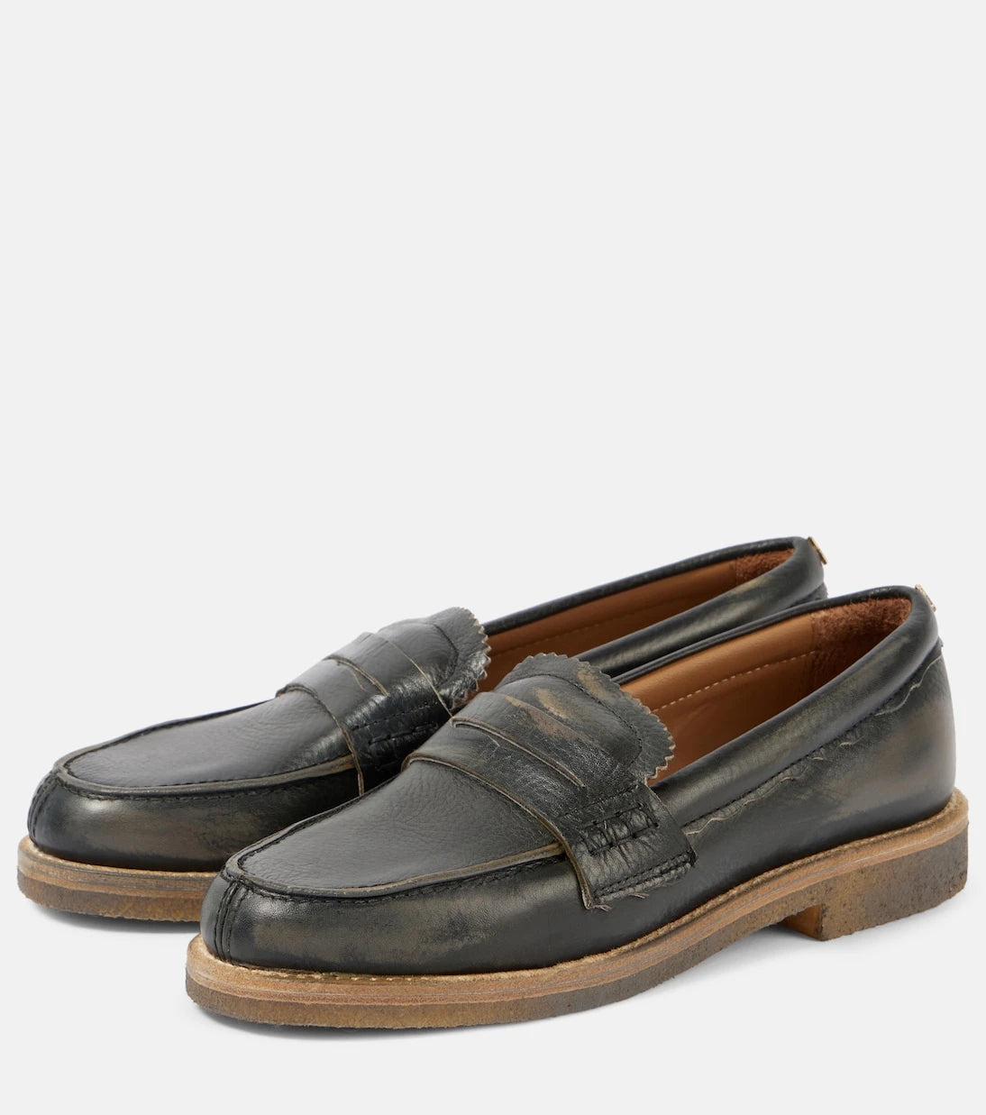 Golden Goose - Jerry leather penny loafers