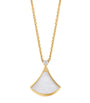 Yellow Gold, Diamond and Mother-of-Pearl Divas' Dream Necklace