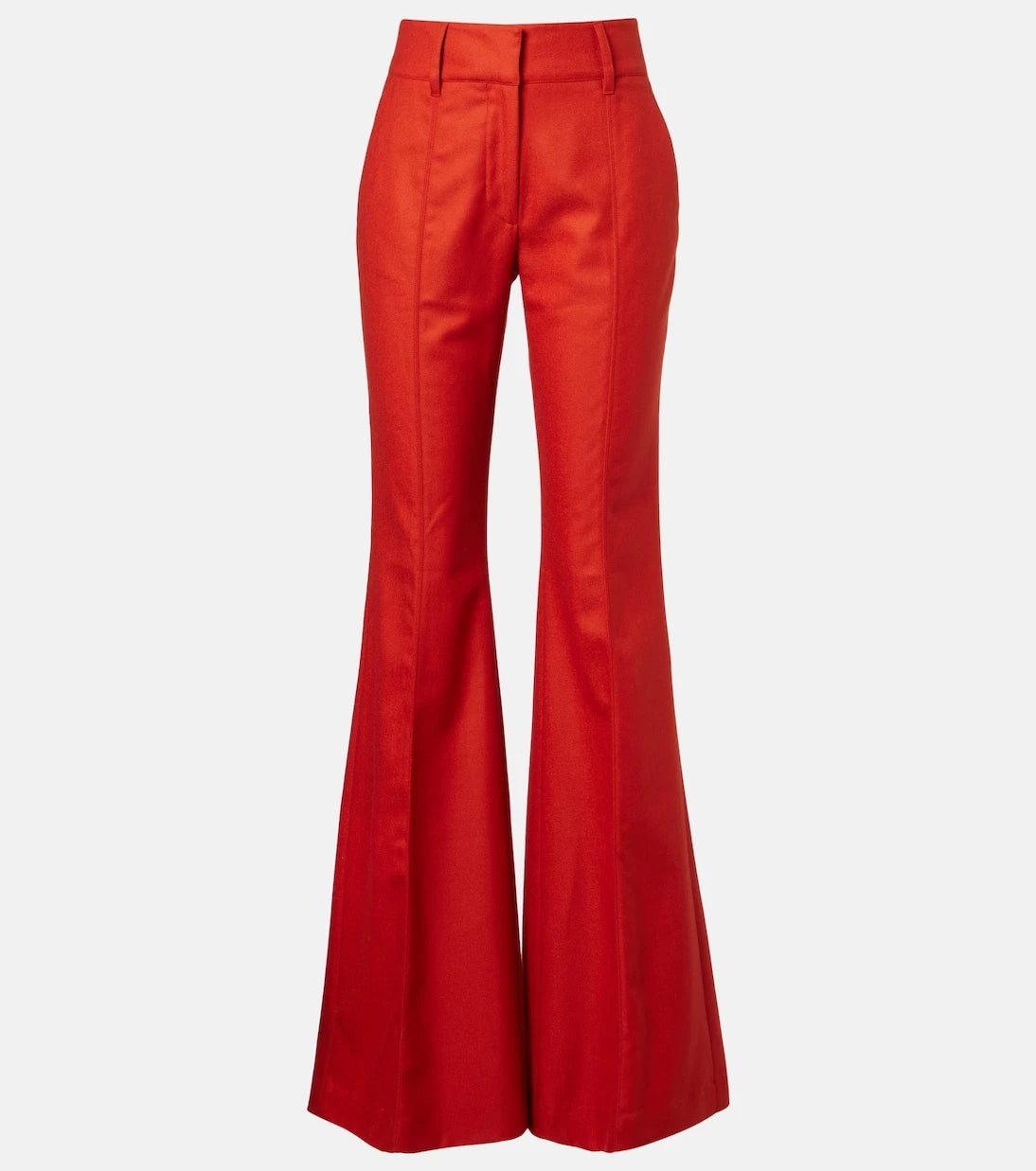 Gabriela Hearst - Rhein wool and cashmere flared pants