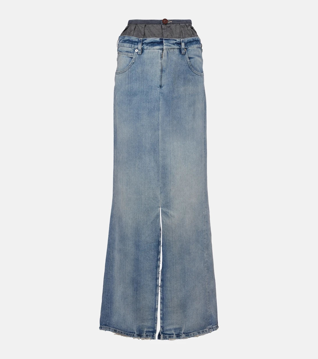 Maison Margiela - Four Stitches denim maxi skirt