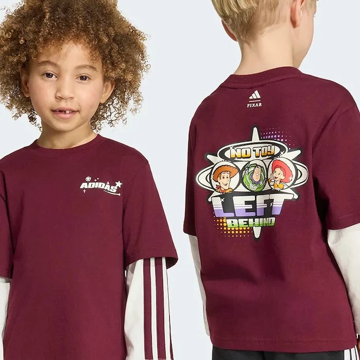 adidas çocuklar için uzun kollu pamuklu bluz PIXAR TOY STORY