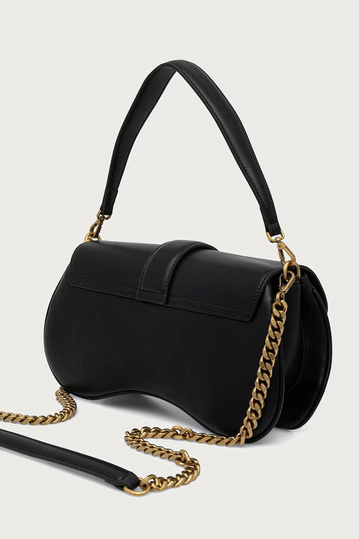 Just Cavalli suni deri kadın crossbody çanta