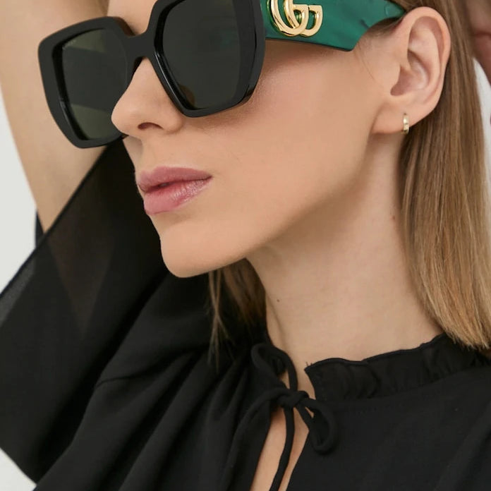 Gucci kadın kare güneş gözlüğü