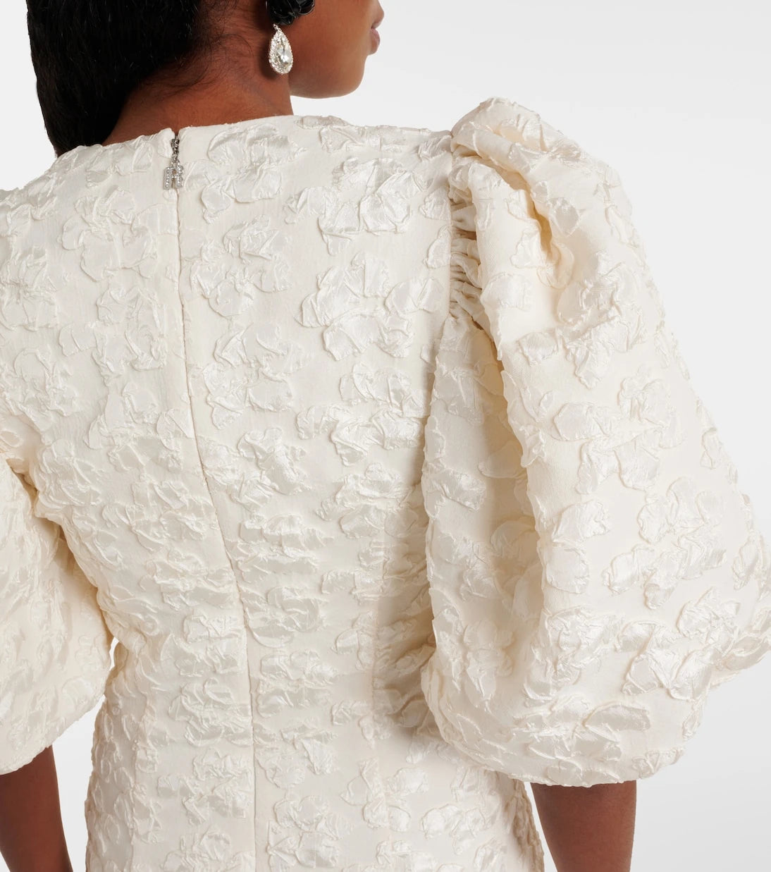 Rotate - Bridal jacquard minidress