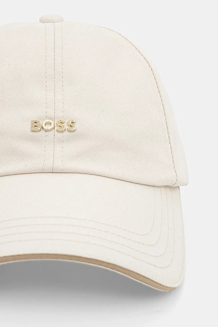 BOSS pamuklu kadın siperlikli şapka Ari-ME