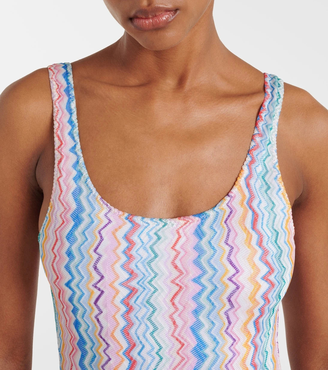 Missoni - ملابس سباحة بنقشة الزجزاج