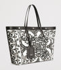 Dolce & Gabbana Canvas Majolica Tote Bag