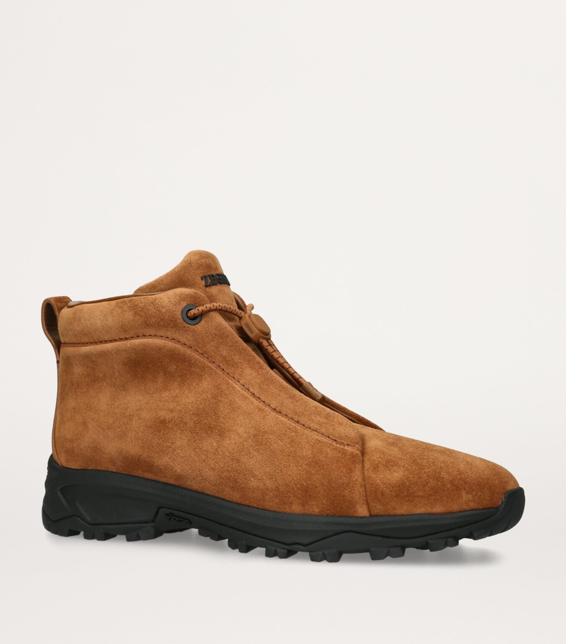 Zegna Suede Triple Stitch Vetta Sneakers