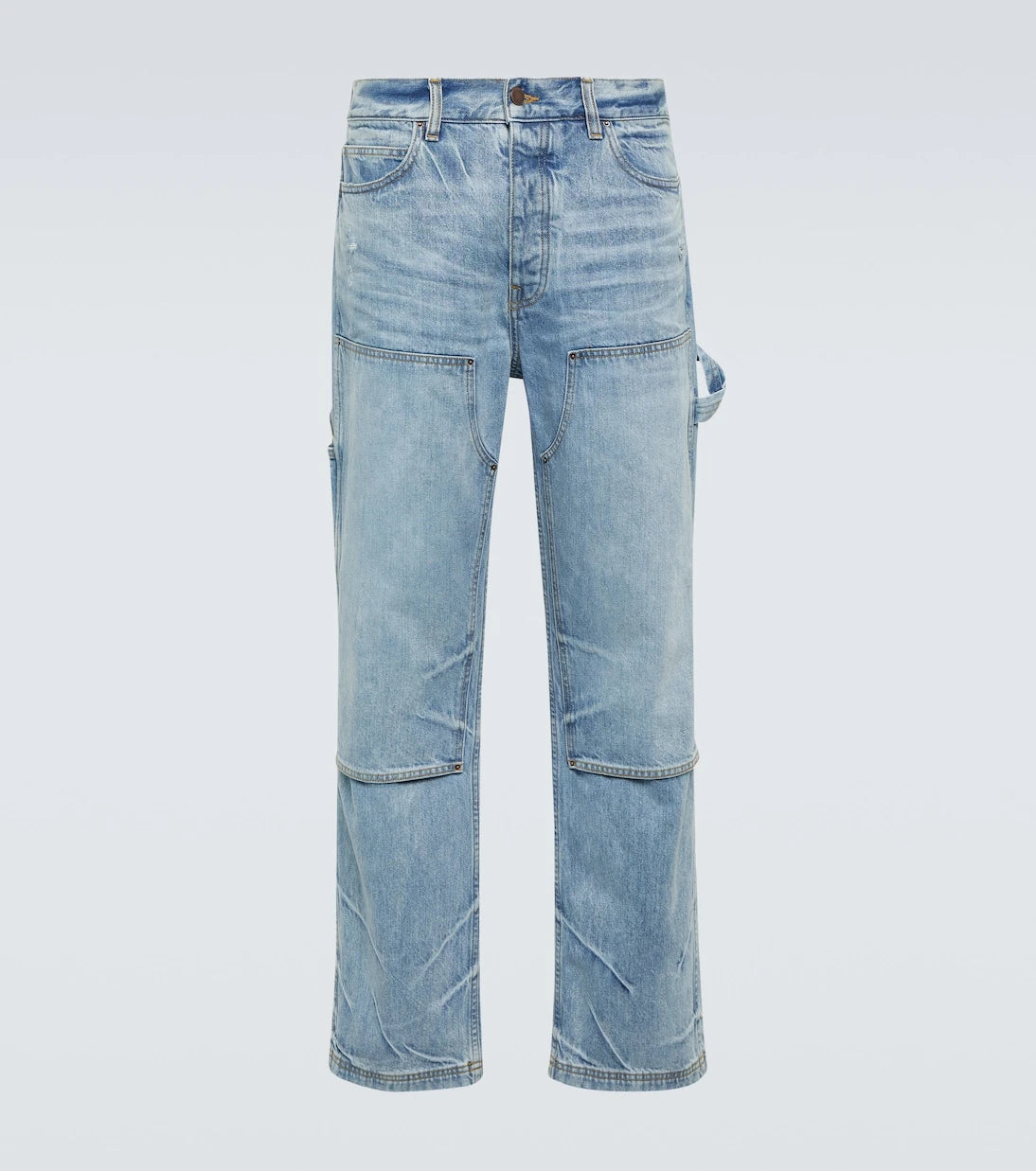 Amiri - Mid-rise straight jeans