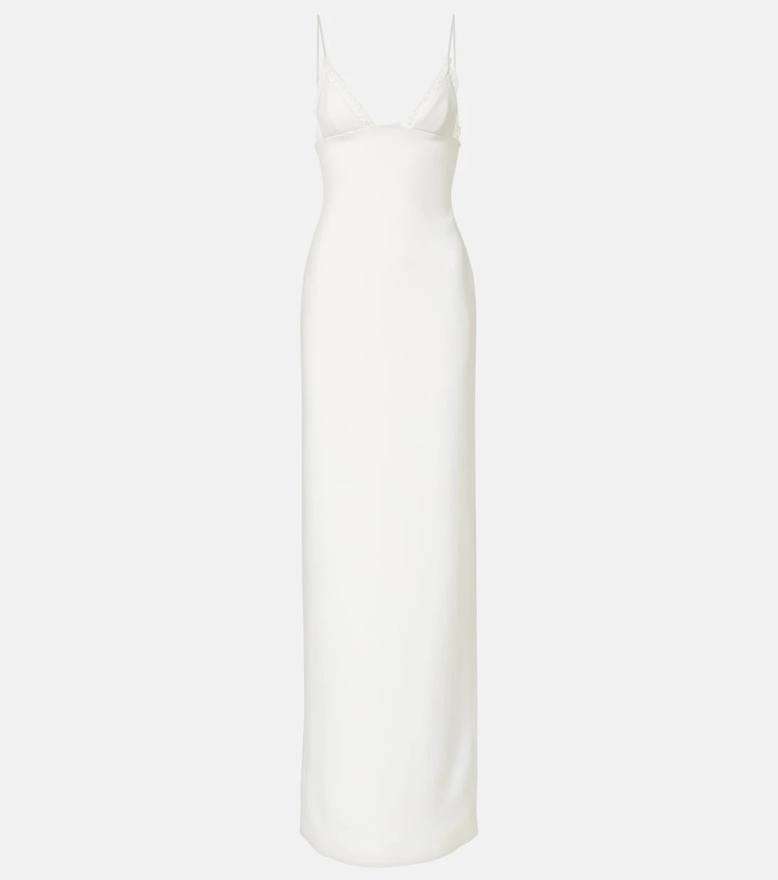 David Koma - Bridal lace-trimmed gown