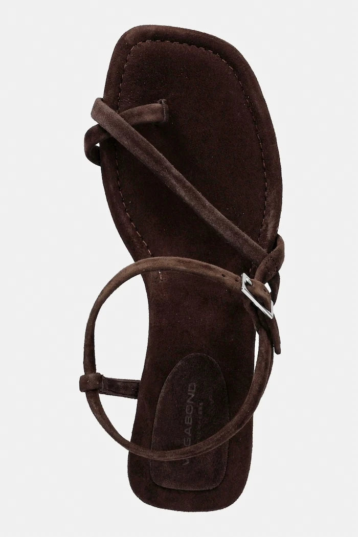 Vagabond Shoemakers Süet Kalın Topuklu Sandalet EVIE