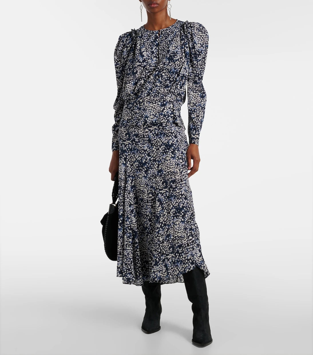 Isabel Marant - Denvee suede knee-high boots