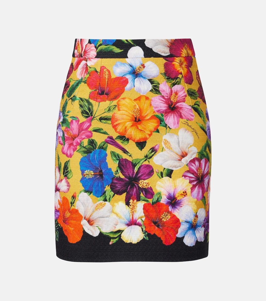 Dolce&Gabbana - Floral miniskirt