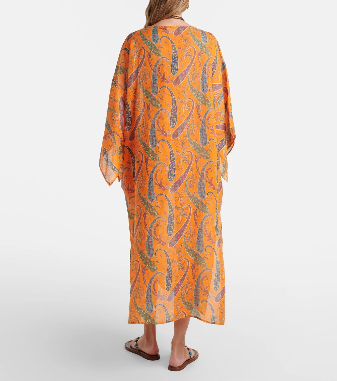 Etro - Paisley ramie kaftan