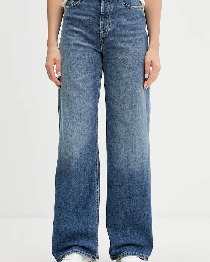 Tommy Jeans wide leg kadın kot pantolon