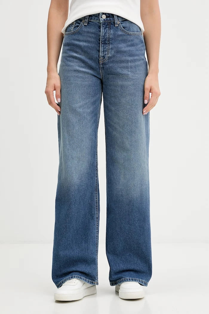 Tommy Jeans wide leg kadın kot pantolon