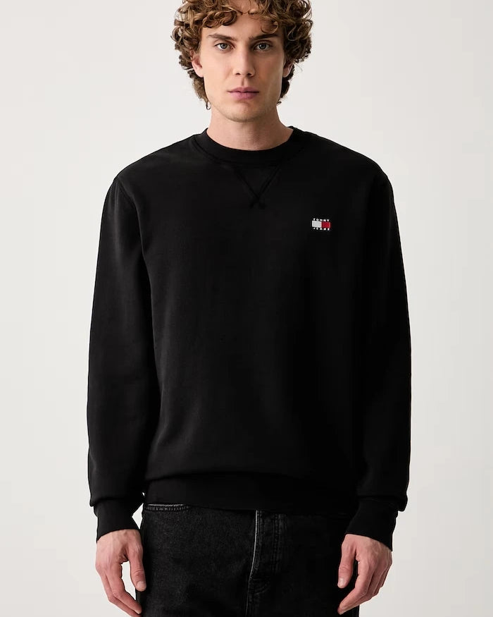 Tommy Jeans erkek pamuklu sweatshirt