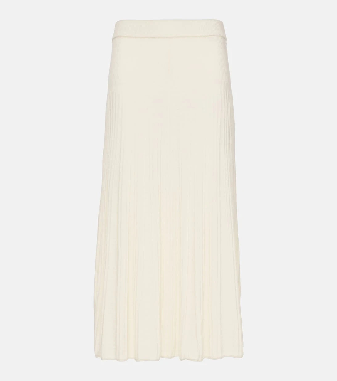 Joseph - Knitted wool midi skirt