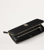 Black Leather C de Cartier International Zipped Wallet