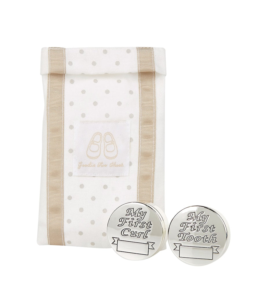 English Trousseau Kids Tooth And Curl Keepsake Box Set