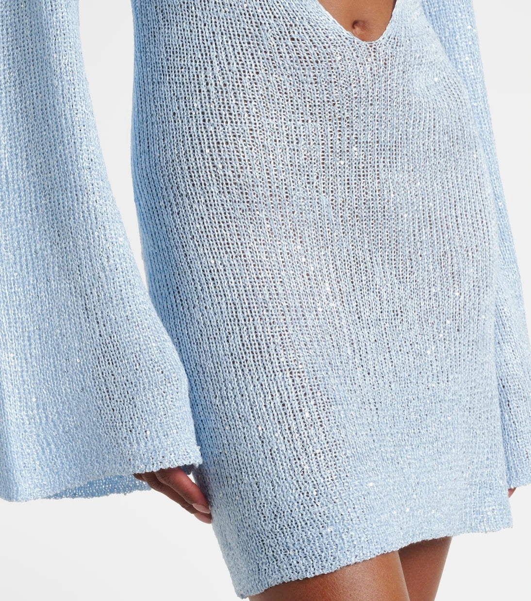 Bananhot - Rey sequined knitted minidress